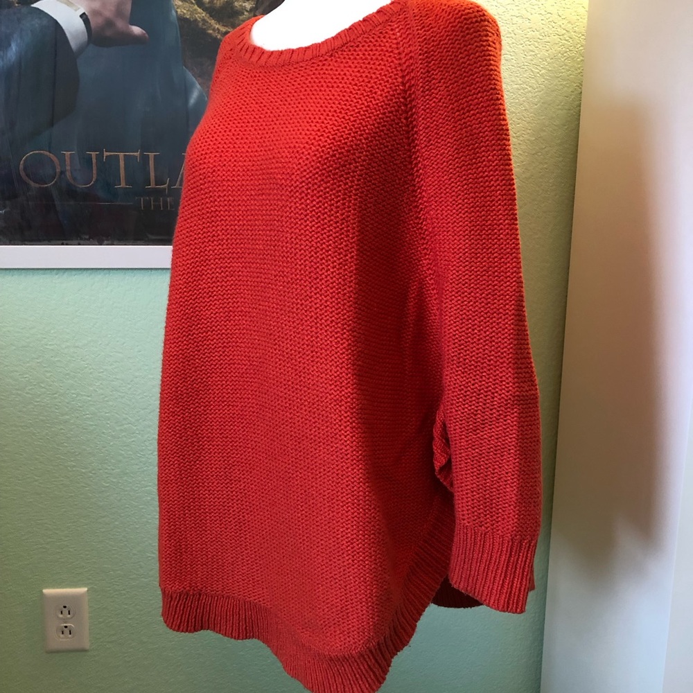 Anthropologie Guinevere Sweeping Stitches Sweater